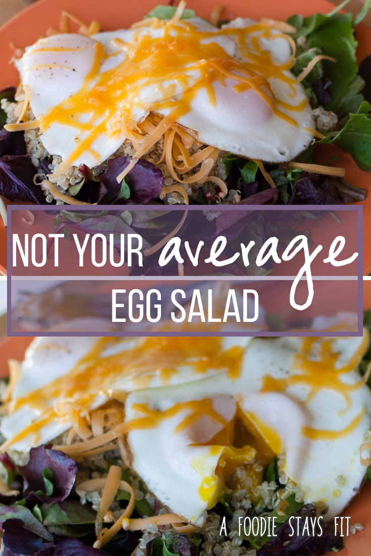 runny egg salad