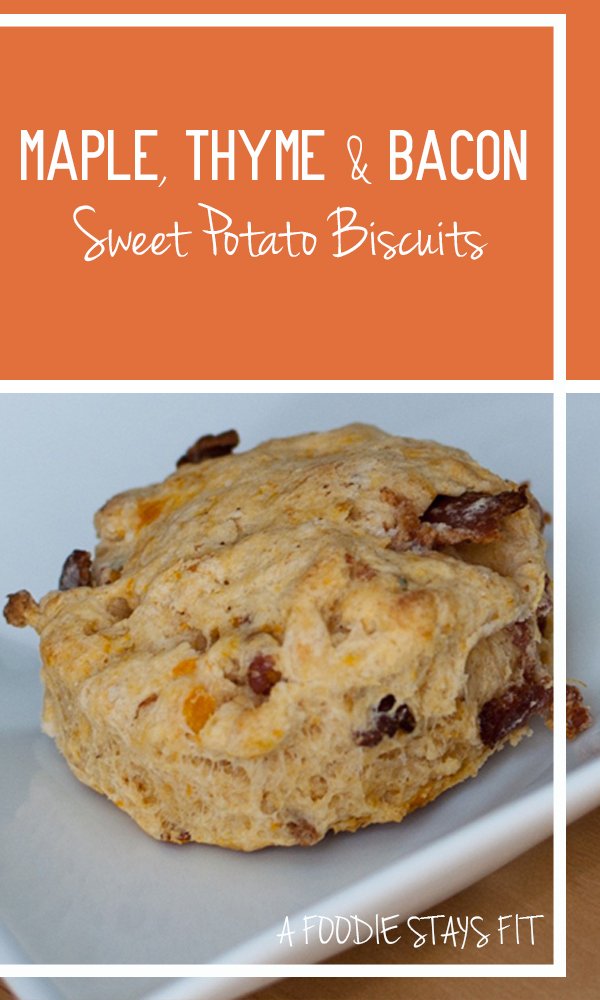Maple, Thyme & Bacon Sweet Potato Biscuits