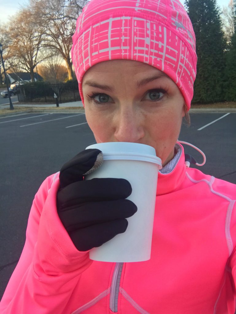 is it okay to drink coffee after a run?