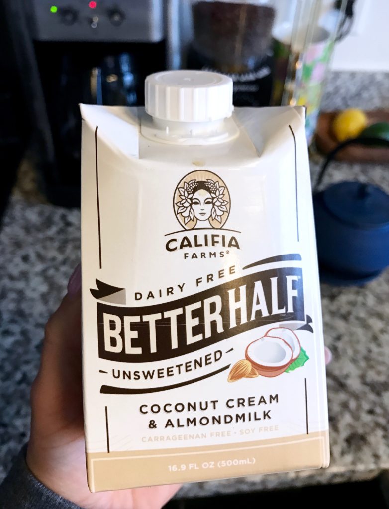 califia farms better half creamer