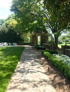 Graylyn White Garden Wedding