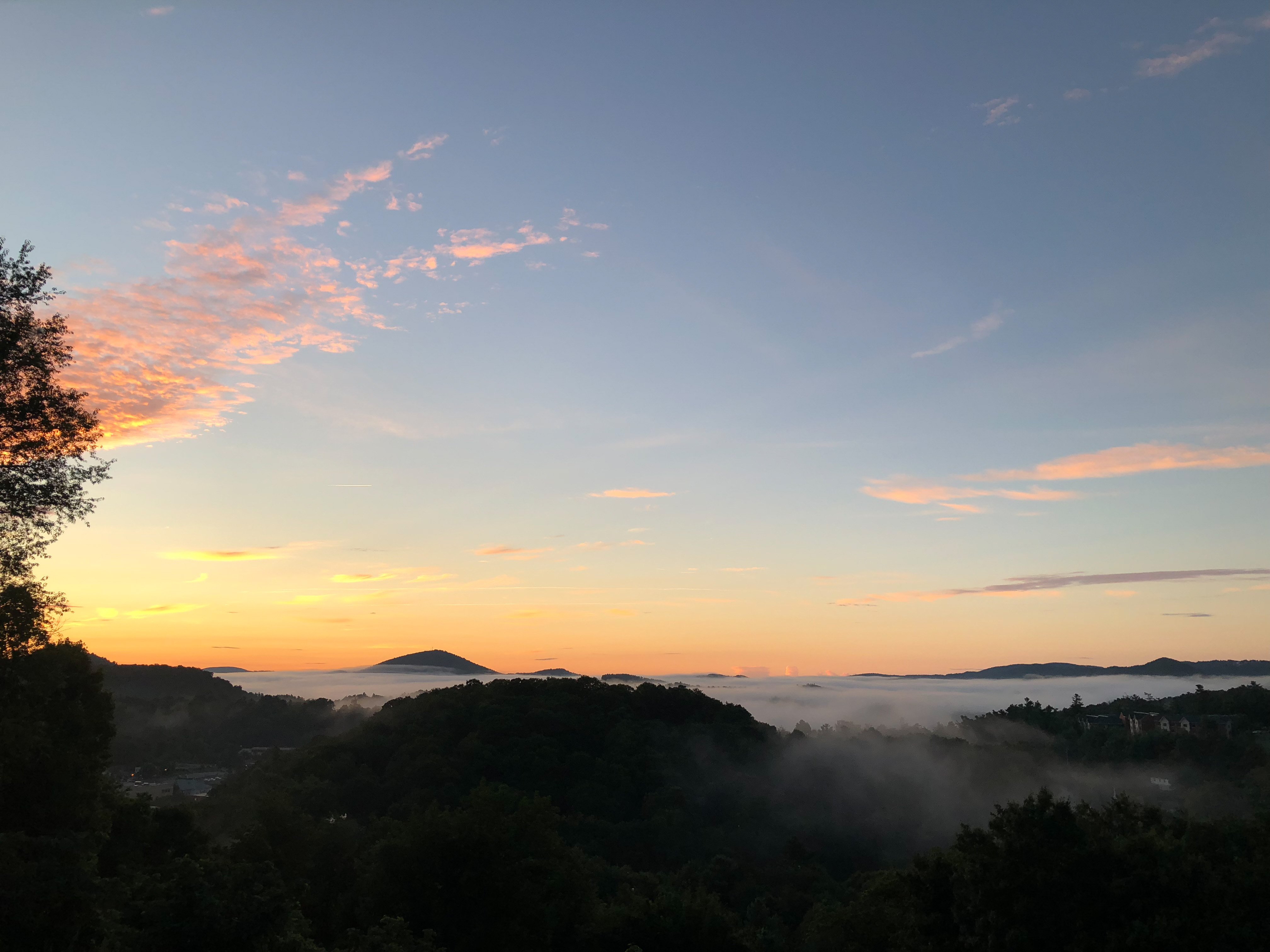 Blowing Rock, North Carolina boone sunrise