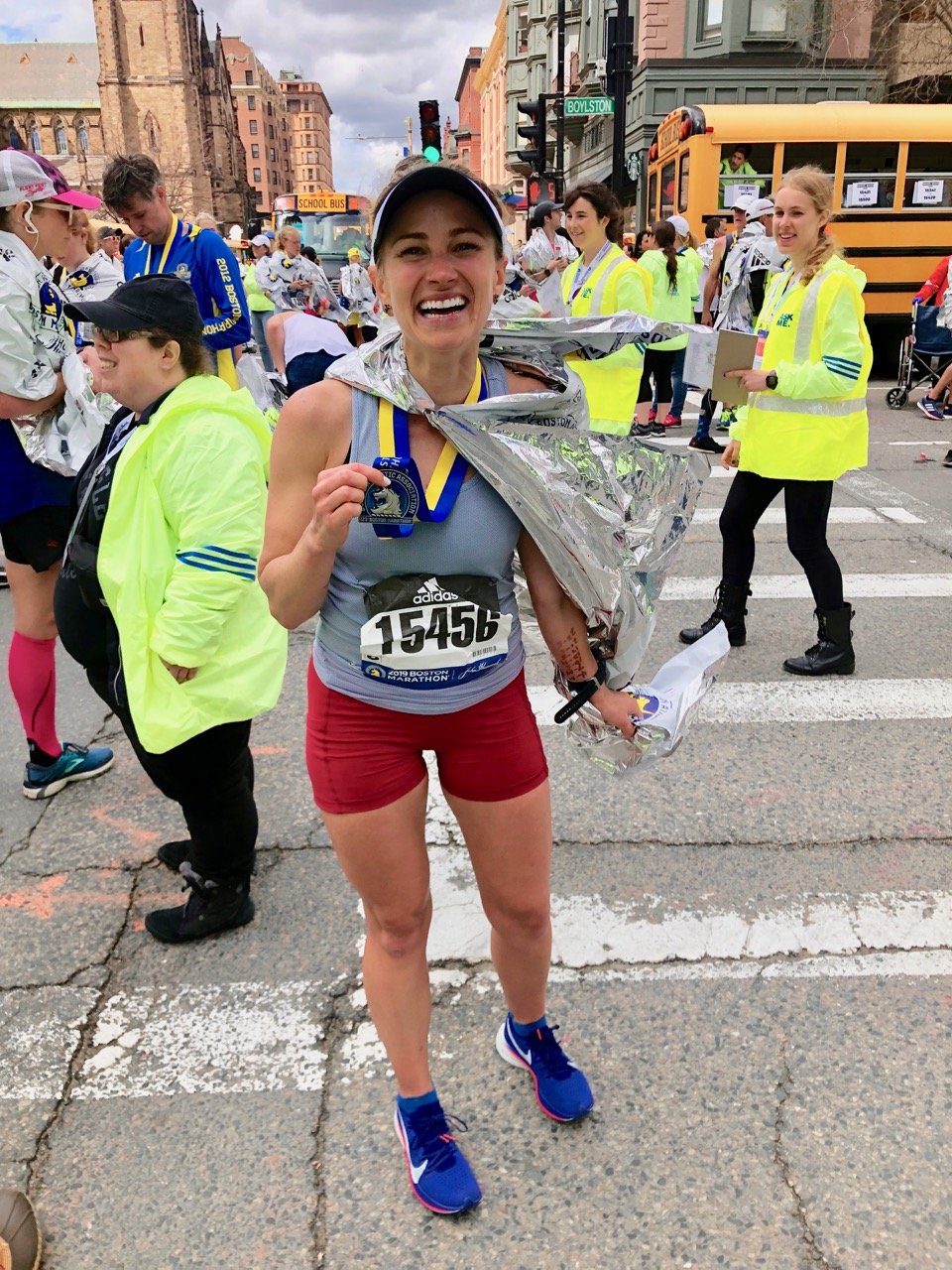 boston marathon race medal 