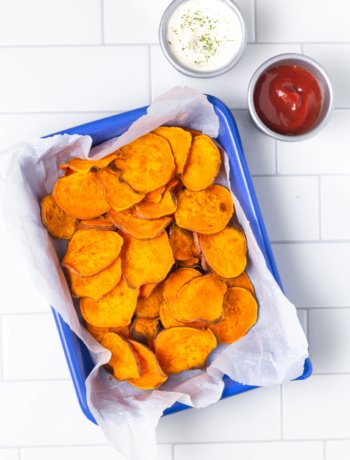 Best Baked Sweet Potato Chips Recipe