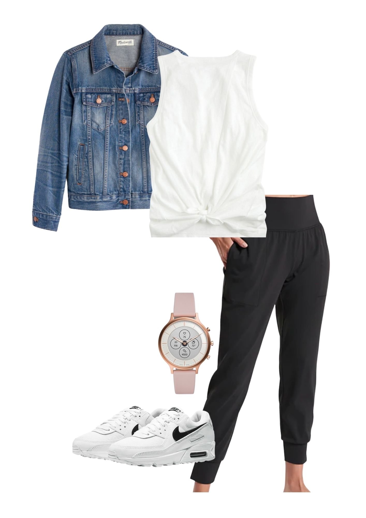 Cute Athleisure Outfit Ideas sporty outfit