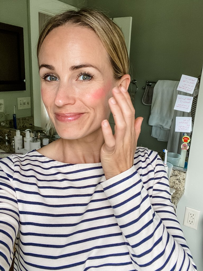 How To Apply The Cream Blush