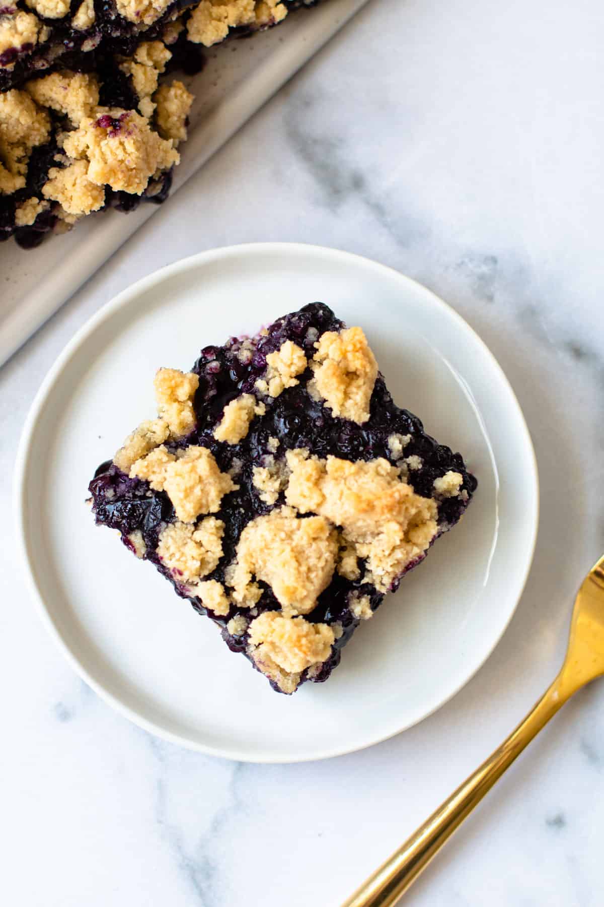 Healthy Blueberry Bars