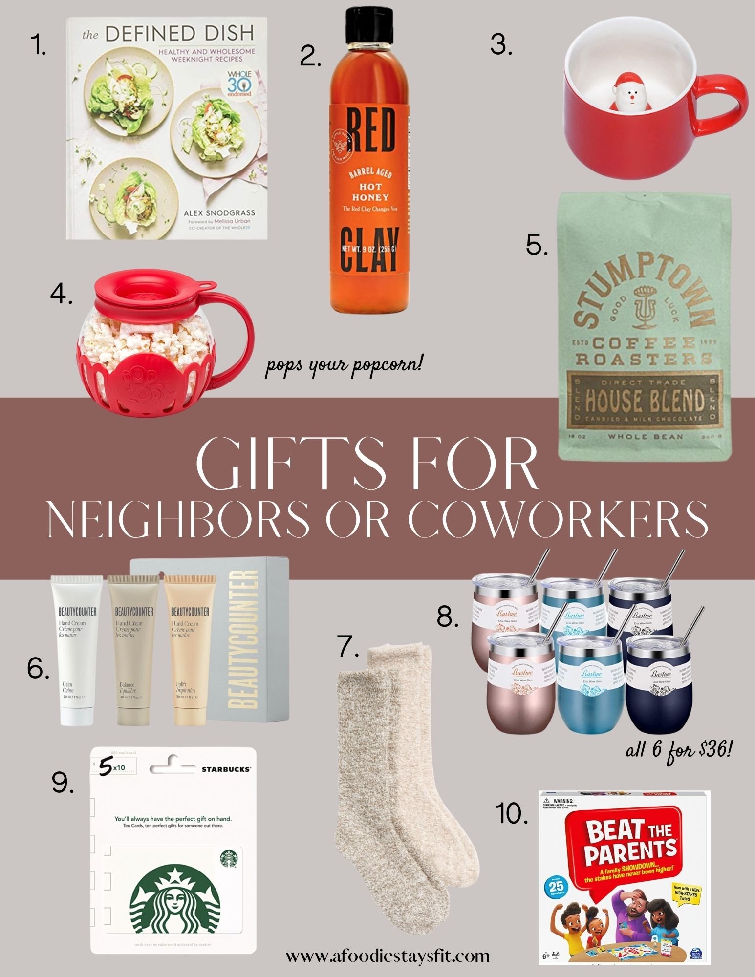 Gifts for Neighbors or Coworkers