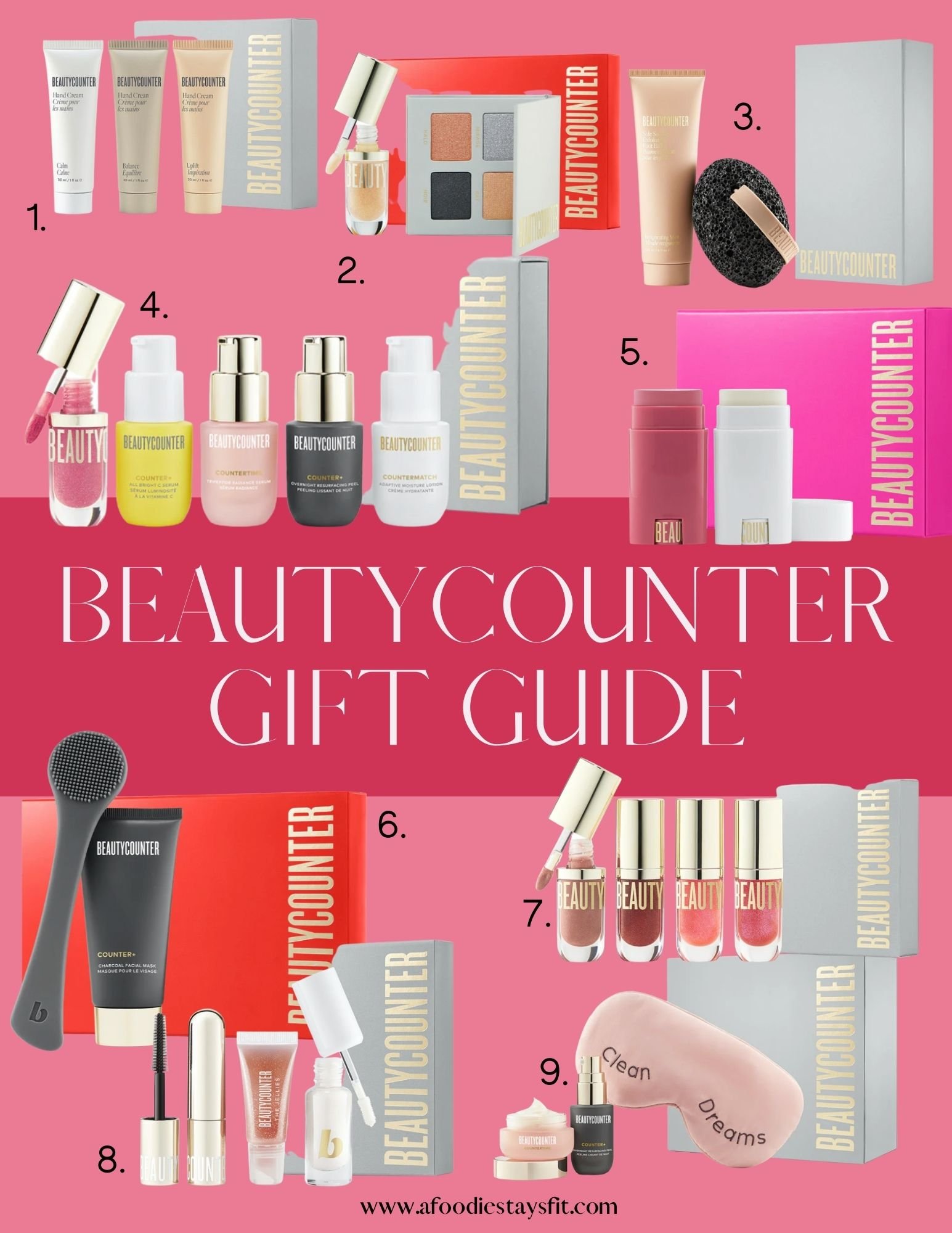 Beautycounter gifts | 2022 Gift Guides