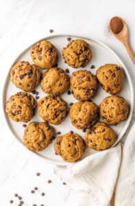 Healthy Pumpkin Chocolate Chip Cookies - 15 Healthy Desserts for Runners