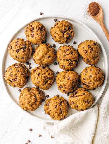Healthy Pumpkin Chocolate Chip Cookies - 15 Healthy Desserts for Runners