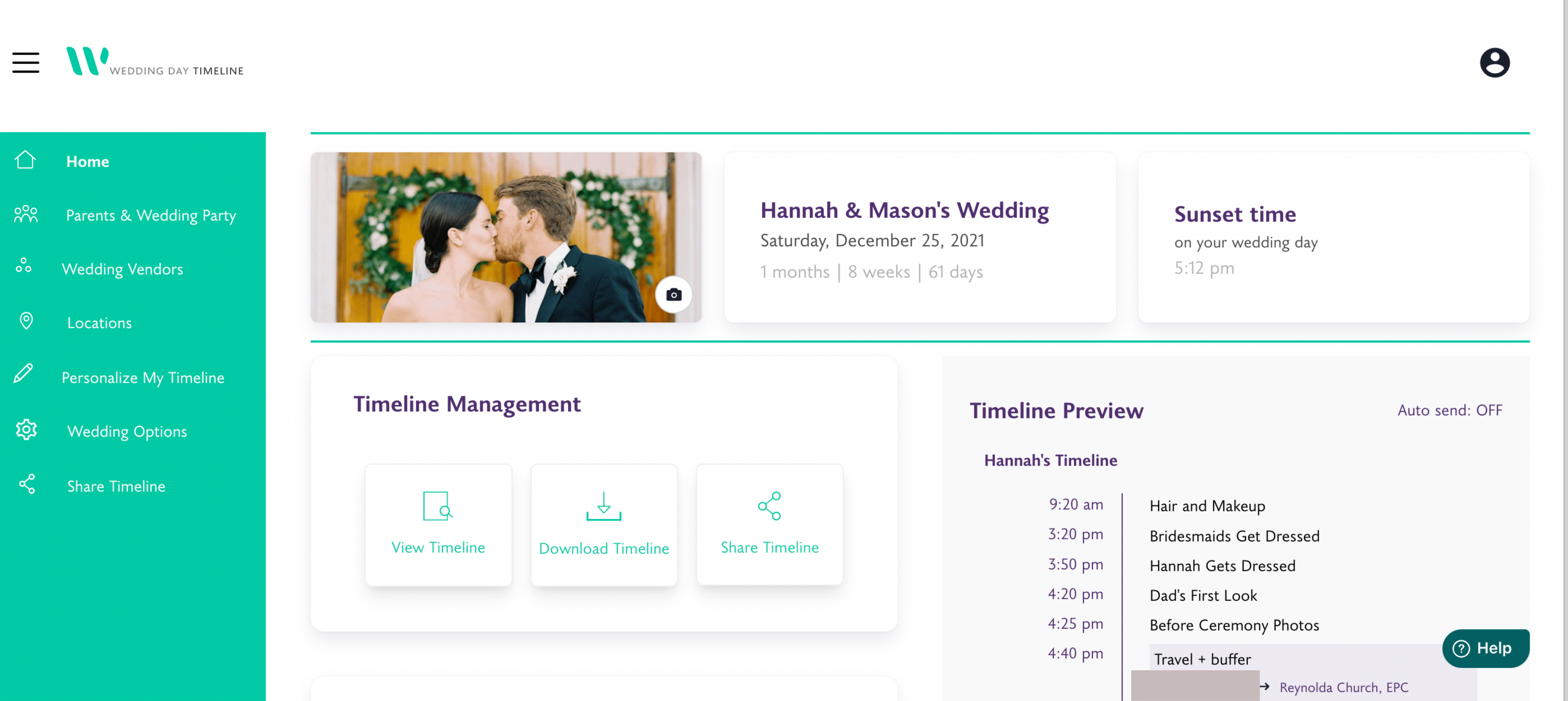 The Wedding Planning Timeline