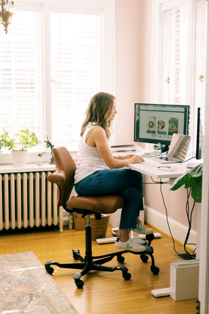 ergonomic home office ideas