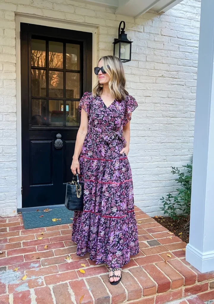 Maxi dress - What to Wear in 40 Degree Weather